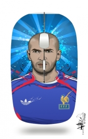 Souris sans fil avec récepteur usb Football Legends: Zinedine Zidane France
