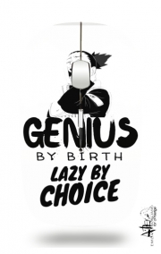 Souris sans fil avec récepteur usb Genius by birth Lazy by Choice Shikamaru tribute
