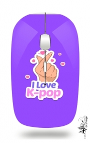 Souris sans fil avec récepteur usb I love kpop
