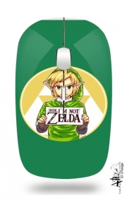 Souris sans fil avec récepteur usb Im not Zelda
