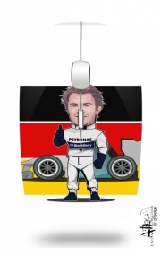 Souris sans fil avec récepteur usb MiniRacers: Nico Rosberg - Mercedes Formula One Team