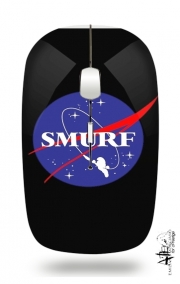 Souris sans fil avec récepteur usb Nasa Parodie Smurfs in Space