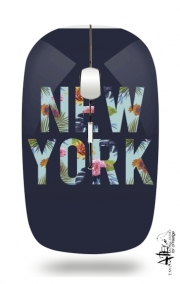 Souris sans fil avec récepteur usb New York en Fleurs