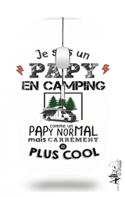 Souris sans fil avec récepteur usb Papy en camping car