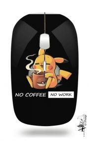 Souris sans fil avec récepteur usb Pikachu Coffee Addict