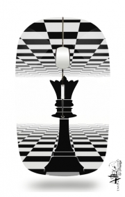 Souris sans fil avec récepteur usb Queen Chess