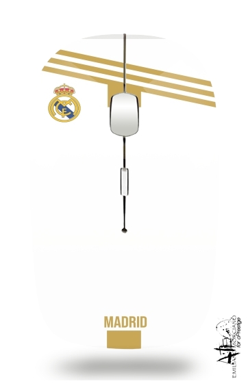 Souris sans fil avec récepteur usb Real Madrid Maillot Football