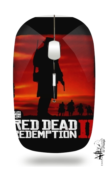 Souris sans fil avec récepteur usb Red Dead Redemption Fanart