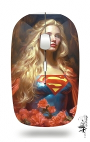 Souris sans fil avec récepteur usb Supergirl V3