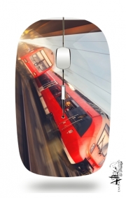 Souris sans fil avec récepteur usb Train rouge a grande vitesse