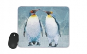 Tapis de souris Pingouin Love
