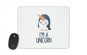 Tapis de souris Pingouin wants to be unicorn
