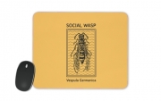 Tapis de souris Social Wasp Vespula Germanica
