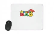 Tapis de souris Super Dad Mario humour