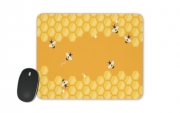 Tapis de souris Yellow hive with bees