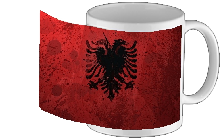 Tasse Mug Albanie Painting Flag