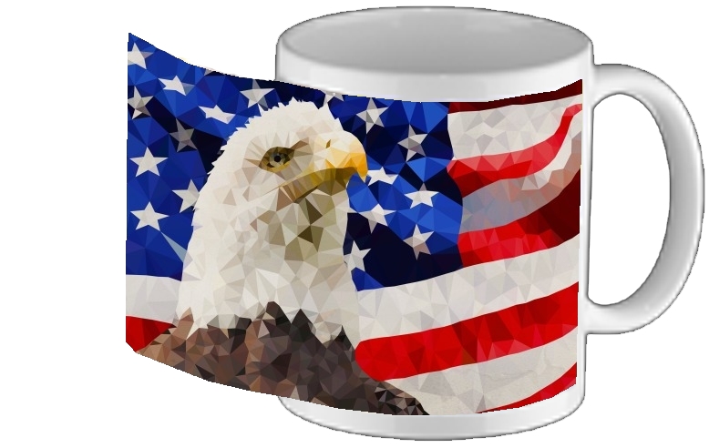 Tasse Mug American Eagle and Flag