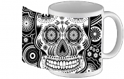 Tasse Mug black and white sugar skull