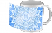 Tasse Mug Bohemian Flower Mandala in Blue