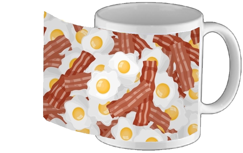 Tasse Mug Breakfast Eggs and Bacon
