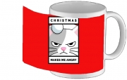 Tasse Mug Christmas makes me Angry cat