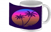 Tasse Mug Classic retro 80s style tropical sunset