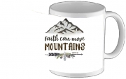 Tasse Mug Catholique - Faith can move montains Matt 17v20 Bible