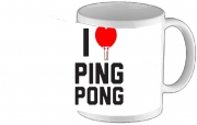 Tasse Mug I love Ping Pong