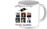 Tasse Mug Je peux pas j'ai Freddie Highmore Collage photos