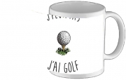 Tasse Mug Je peux pas j'ai golf