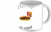 Tasse Mug Je peux pas j'ai kebab