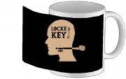 Tasse Mug Locke Key Head Art