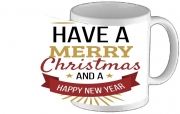 Tasse Mug Merry Christmas and happy new year
