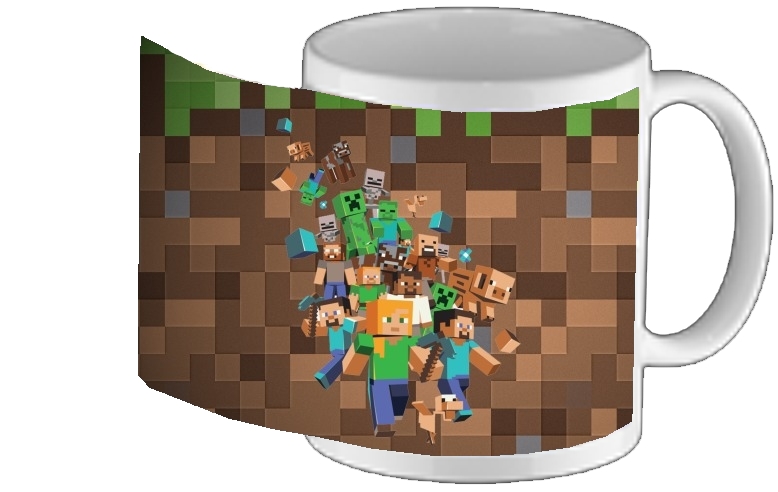 Tasse Mug Minecraft Creeper Forest