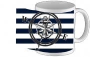 Tasse Mug Navy Striped Nautica
