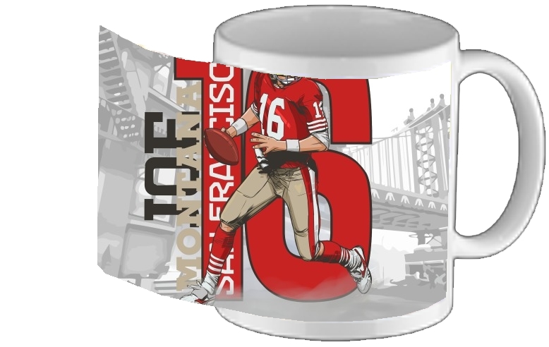 Tasse Mug NFL Legends: Joe Montana 49ers