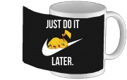 Tasse Mug Nike Parody Just Do it Later X Pikachu