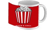 Tasse Mug Popcorn movie and chill