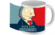 Tasse Mug ralph wiggum vote for president