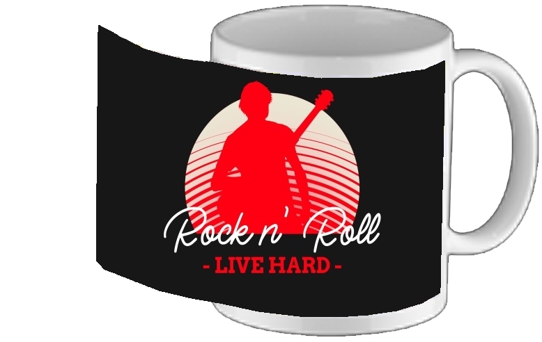 Tasse Mug Rock N Roll Live hard