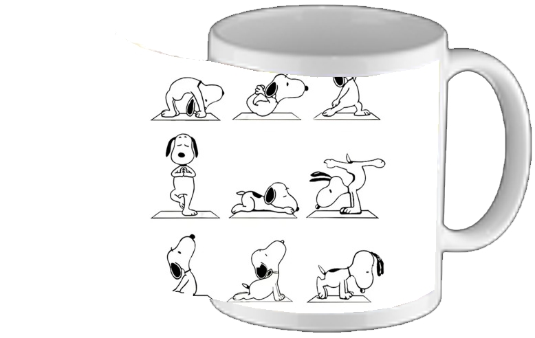 Tasse Mug Snoopy Yoga