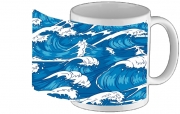 Tasse Mug Storm waves seamless pattern ocean