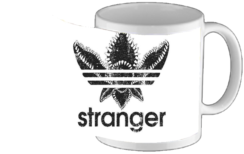 Tasse Mug Stranger Things Demogorgon Monstre Parodie Adidas Logo Serie TV