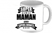 Tasse Mug Super maman avec super enfants