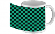 Tasse Mug Tanjiro Pattern Green Square