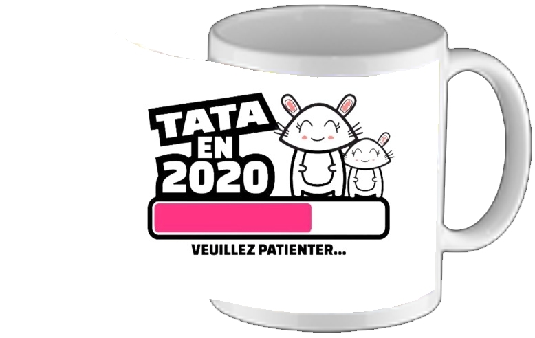 Tasse Mug Tata 2020 Cadeau Annonce naissance