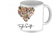 Tasse Mug Taylor Swift Love Fan Collage signature