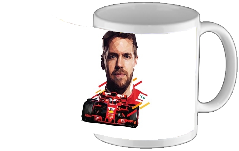 Tasse Mug Vettel Formula One Driver