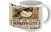 Tasse Mug Wanted Luffy Pirate