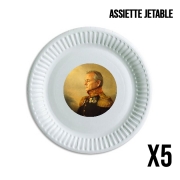 Pack de 5 assiettes jetable Bill Murray General Military